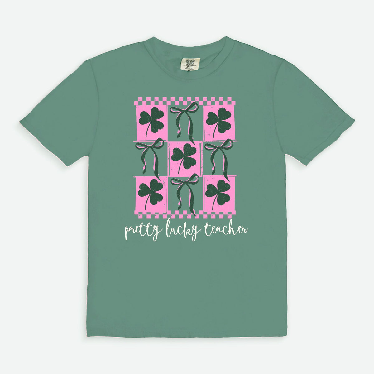 Pretty Lucky Teacher Tee