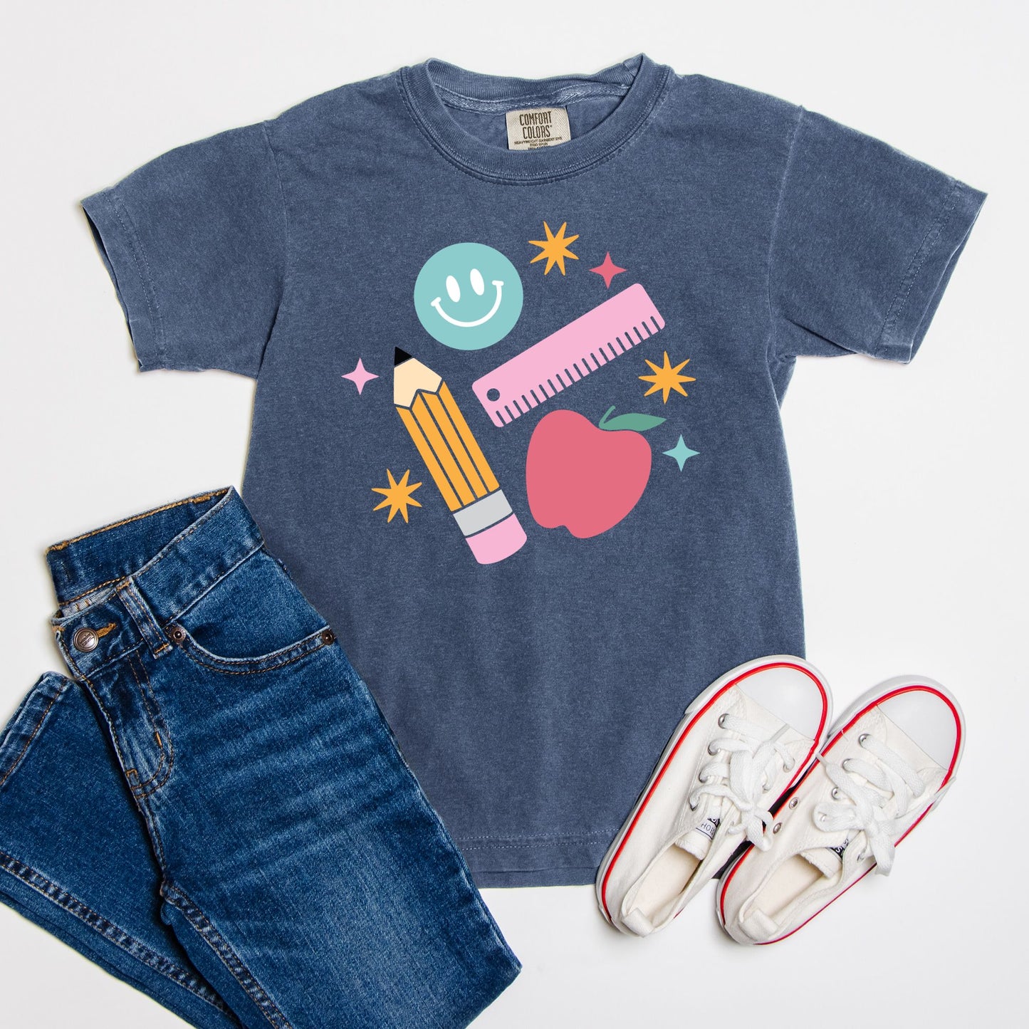 Cute School Supplies YOUTH Tee