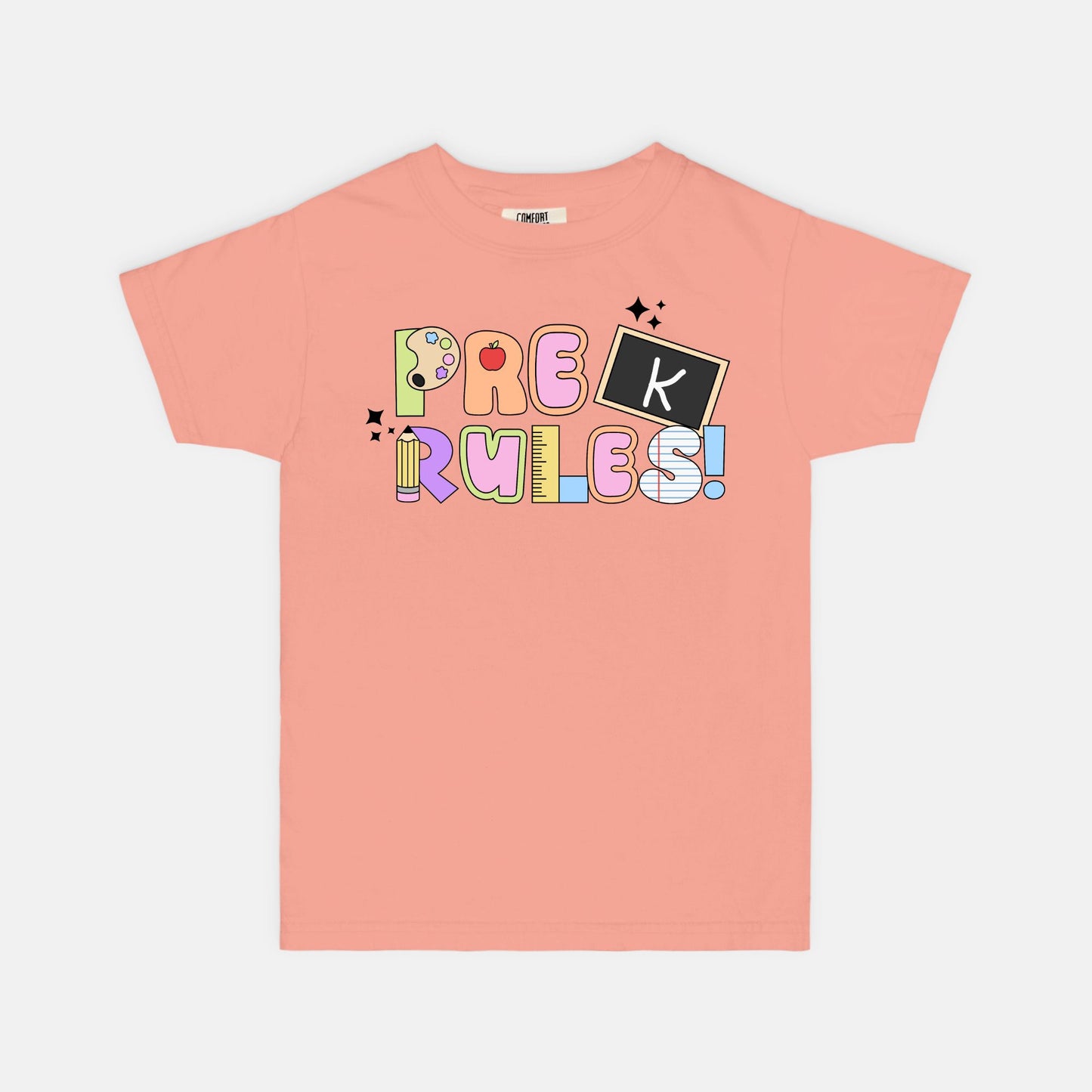 YOUTH Pre-K Rules Ransom Tee