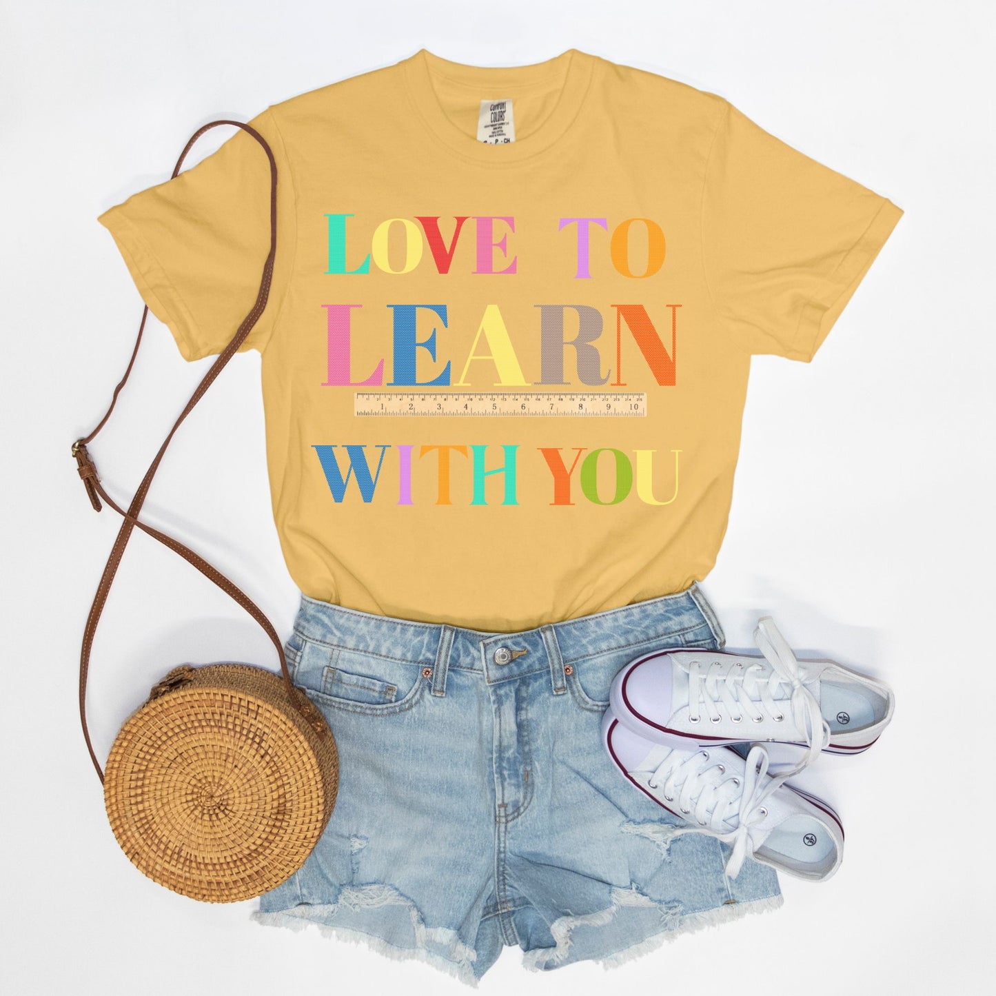 Love To Learn With You Tee