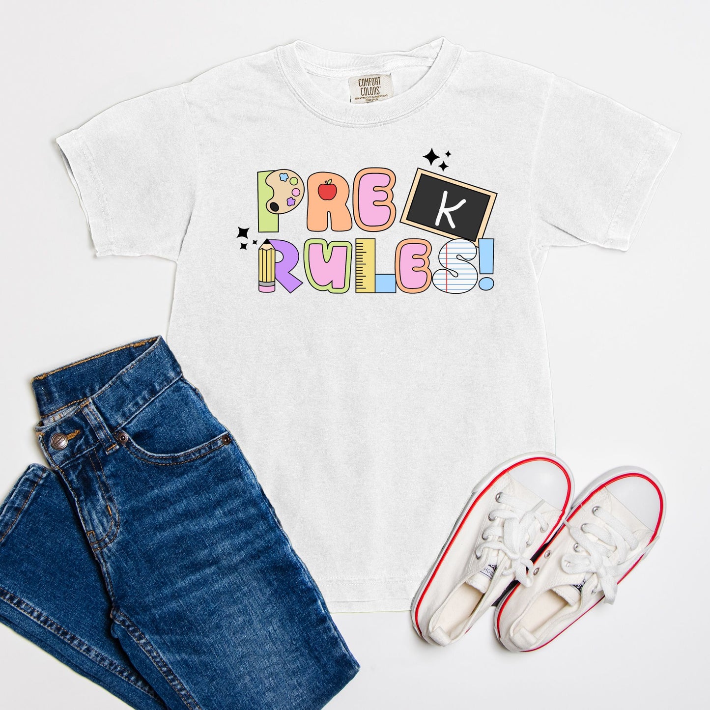 YOUTH Pre-K Rules Ransom Tee