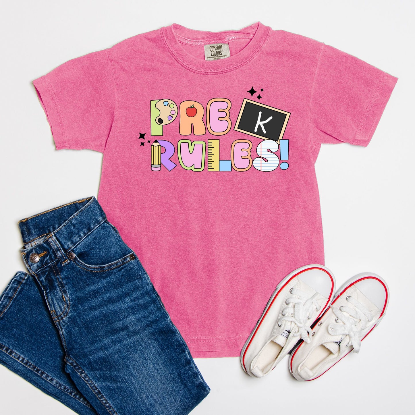 YOUTH Pre-K Rules Ransom Tee
