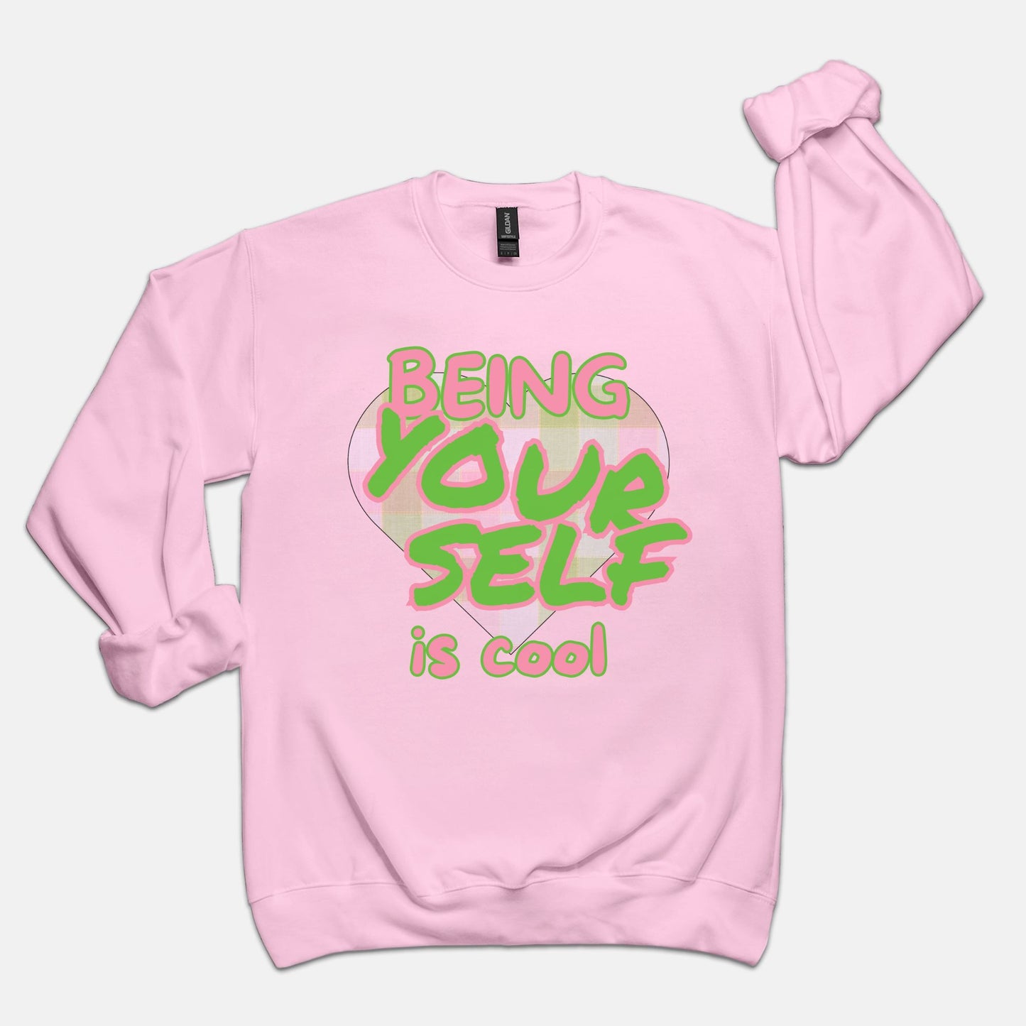 Being Yourself Is Cool Sweatshirt Crewneck