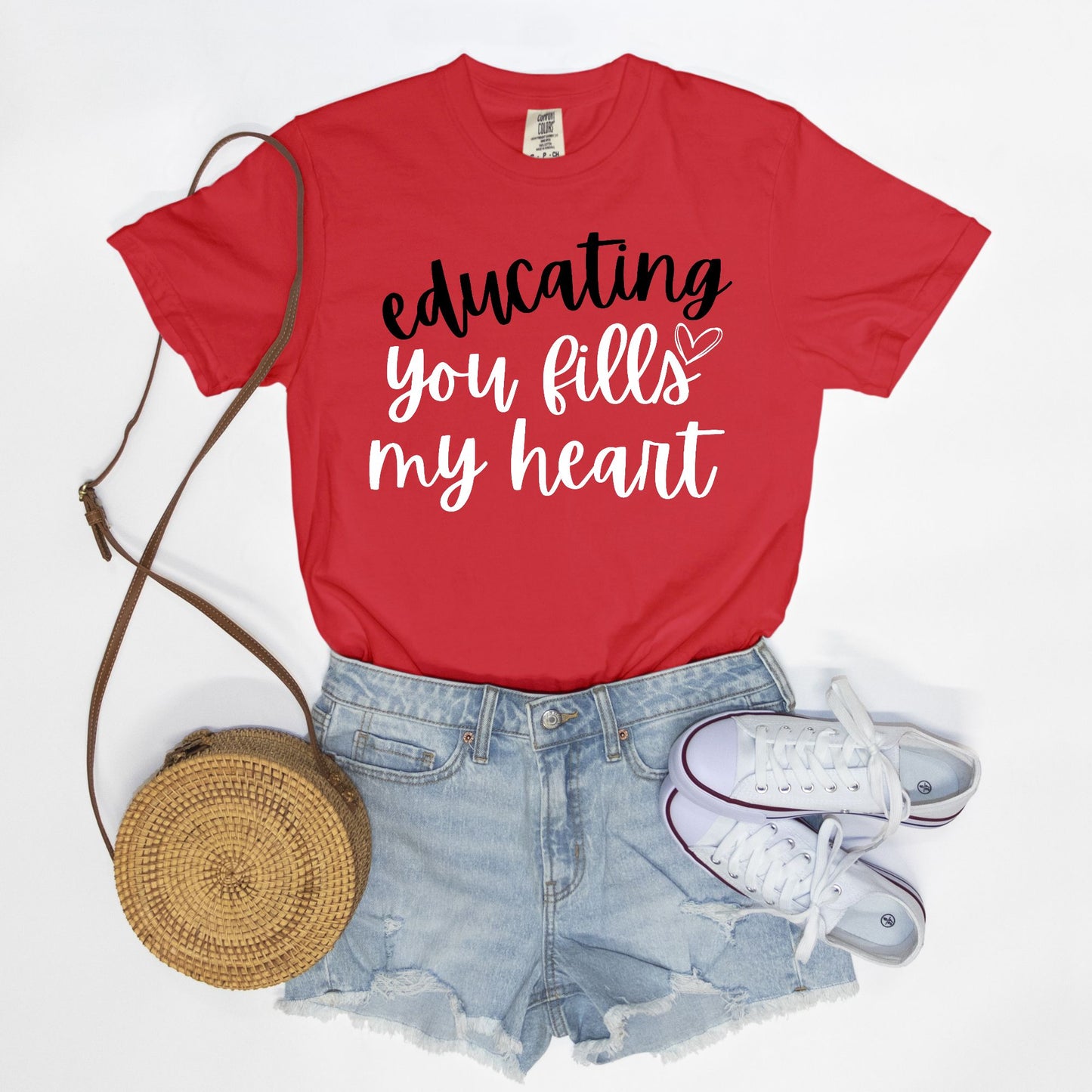 Educating You Fills My Heart Tee