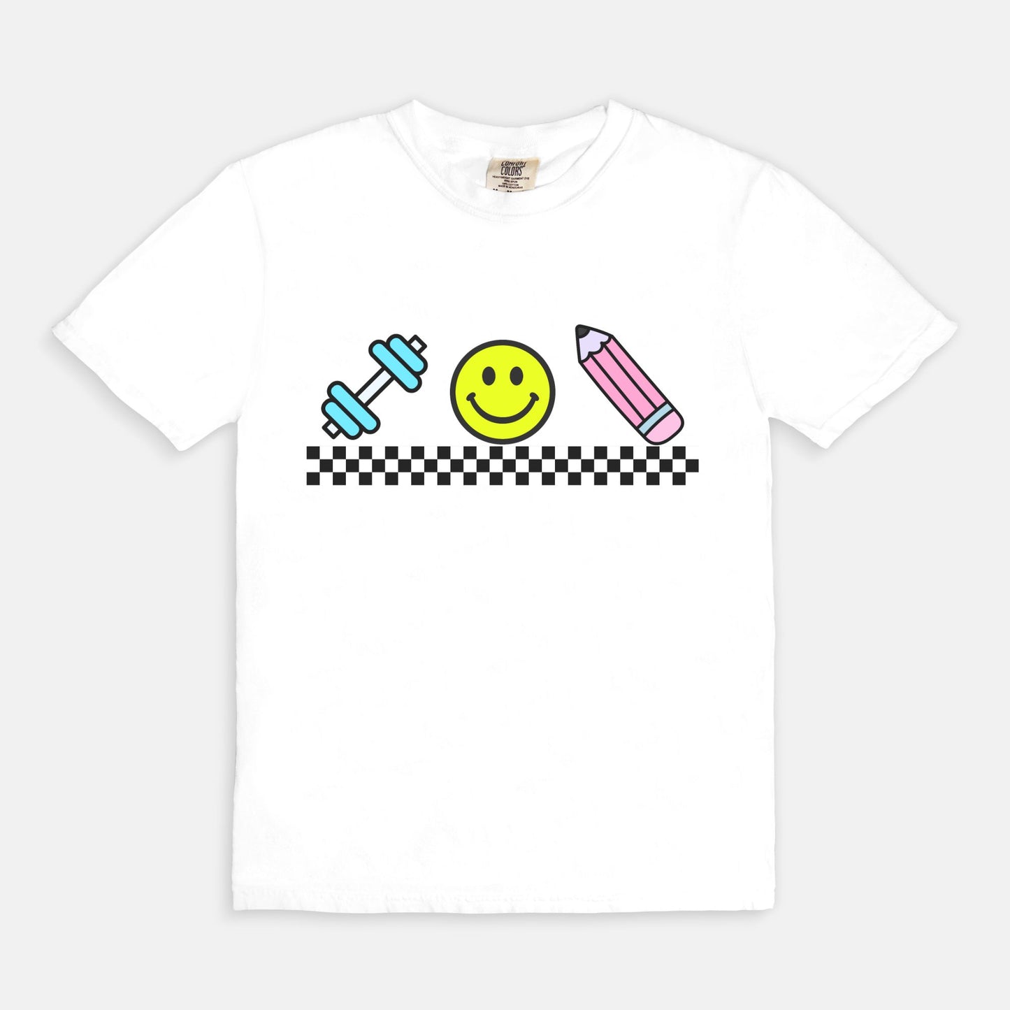 Happy Teacher Fit Tee