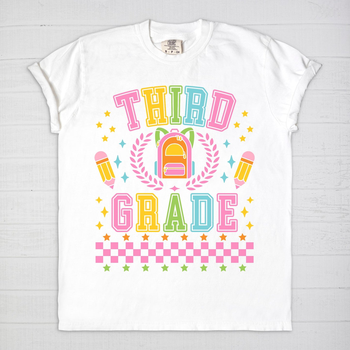 Third Grade Preppy Tee