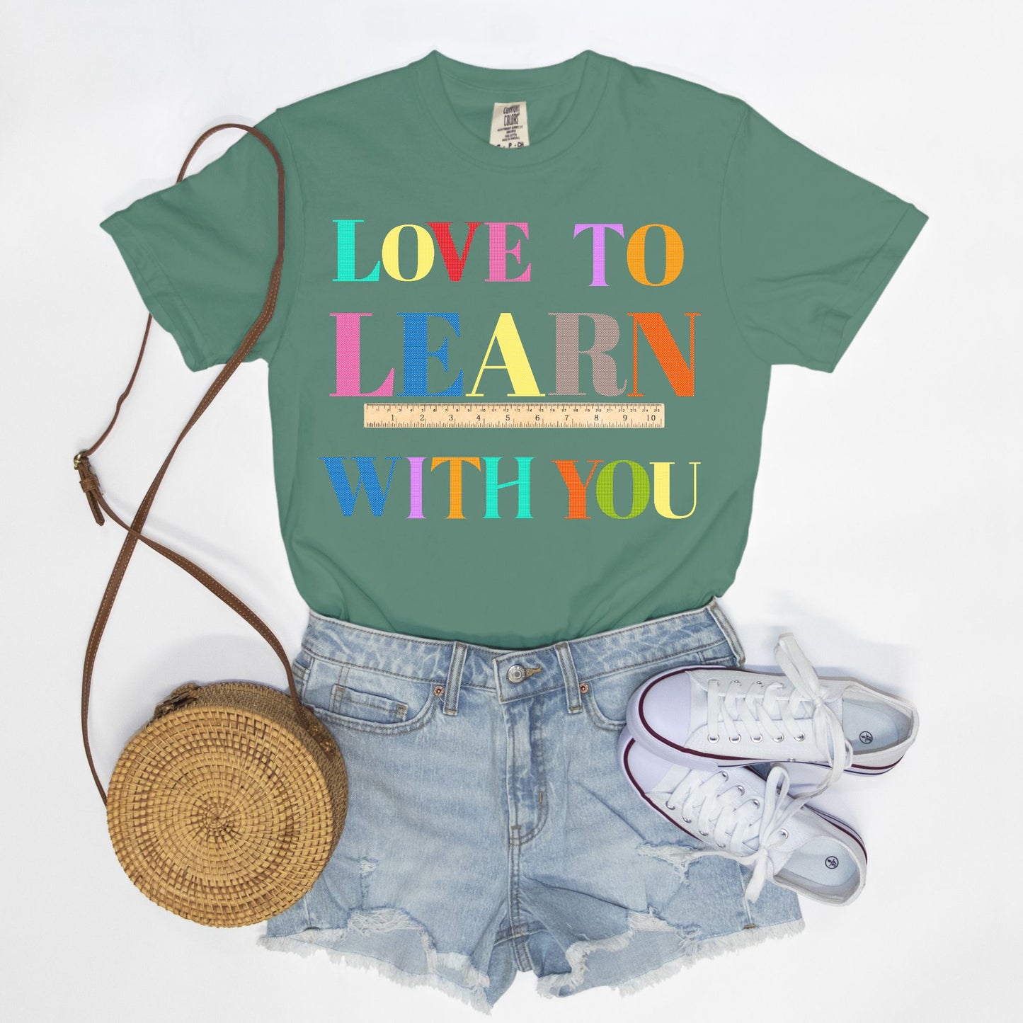 Love To Learn With You Tee