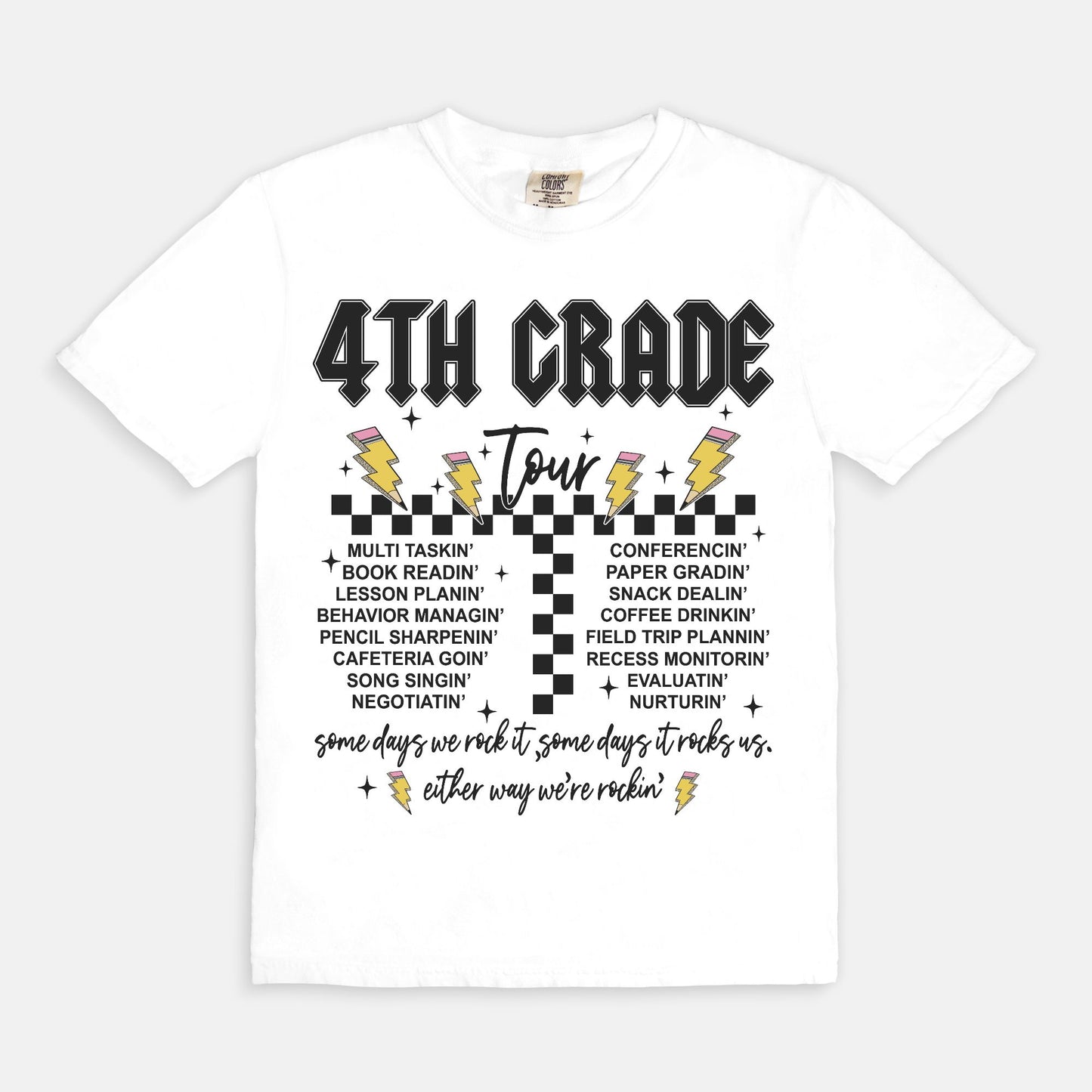 Fourth Grade Tour Tee