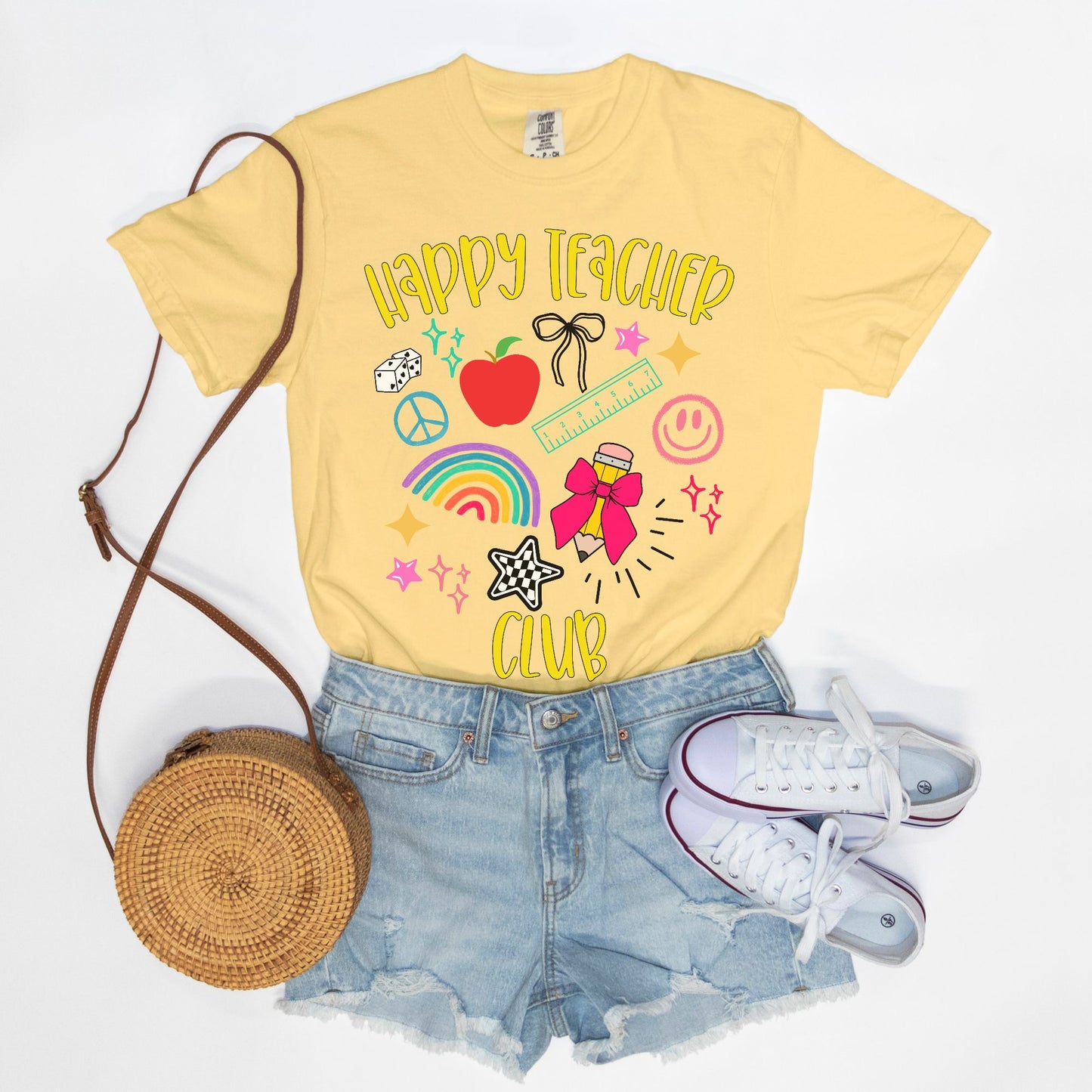 Happy Teacher Club Tee