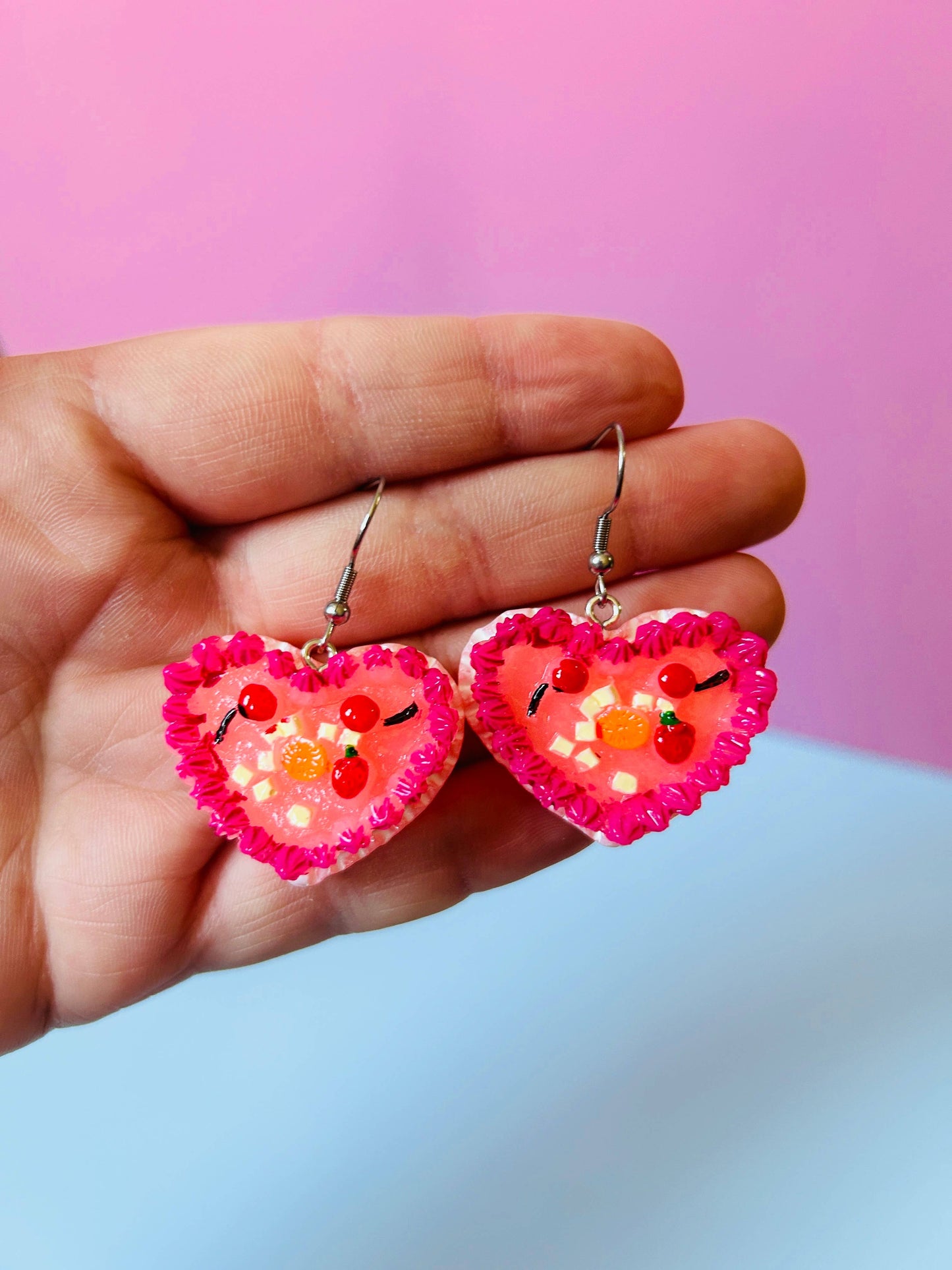 Cake Earrings Food Earrings Miniatures Earrings