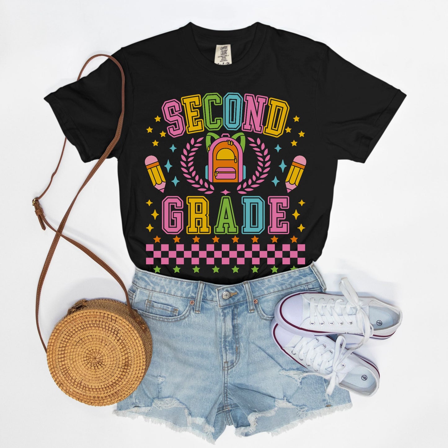 Second Grade Preppy Tee