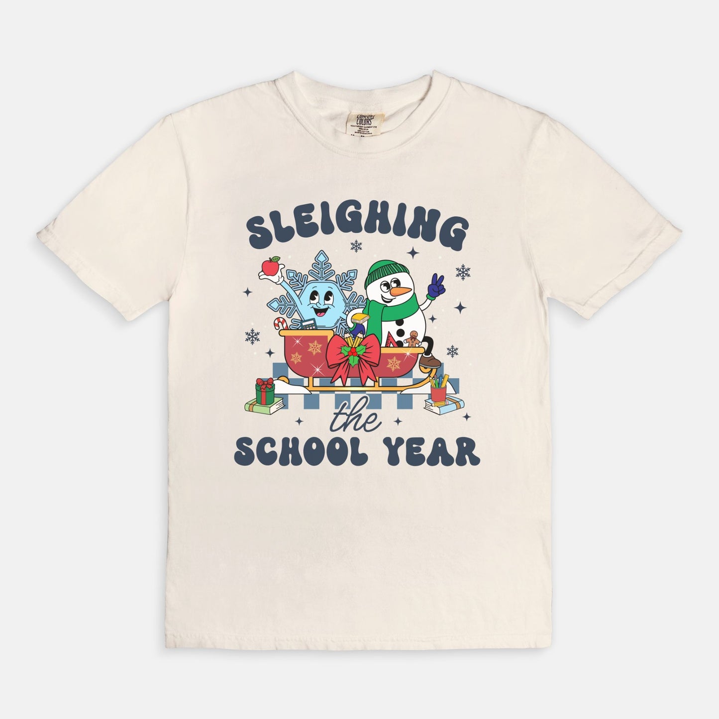 Sleighing The School Year Tee
