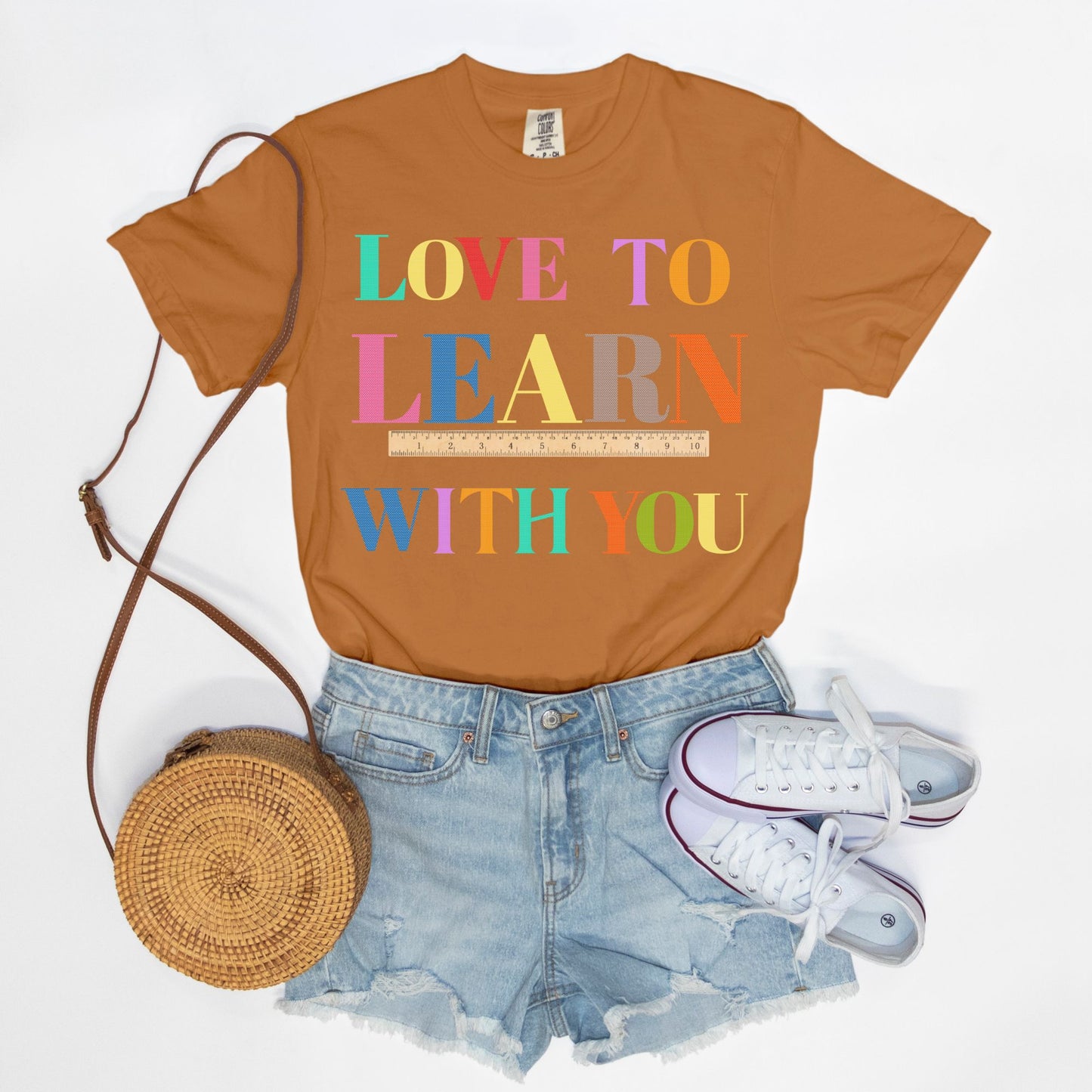 Love To Learn With You Tee