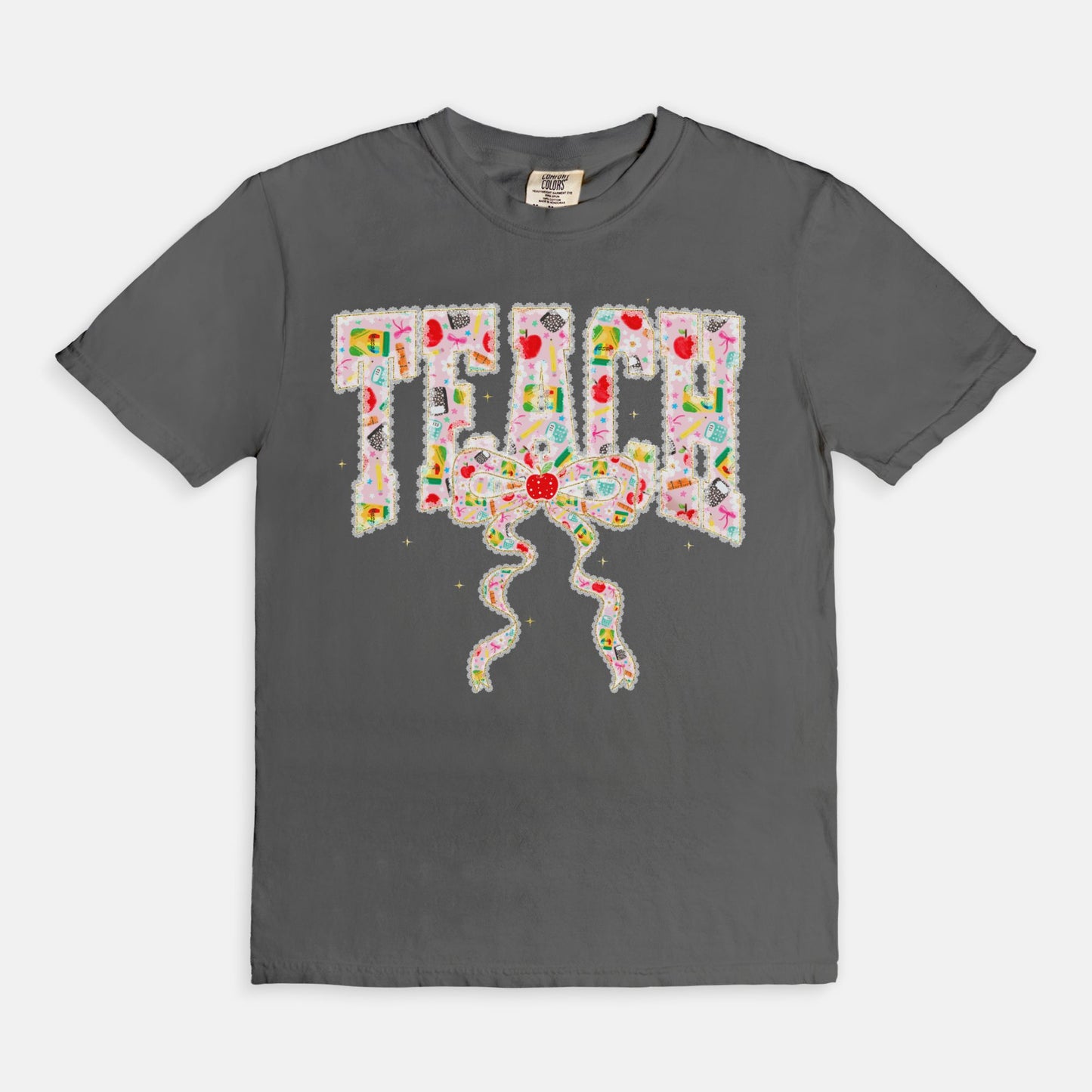 School Supplies Teach Coquette Tee