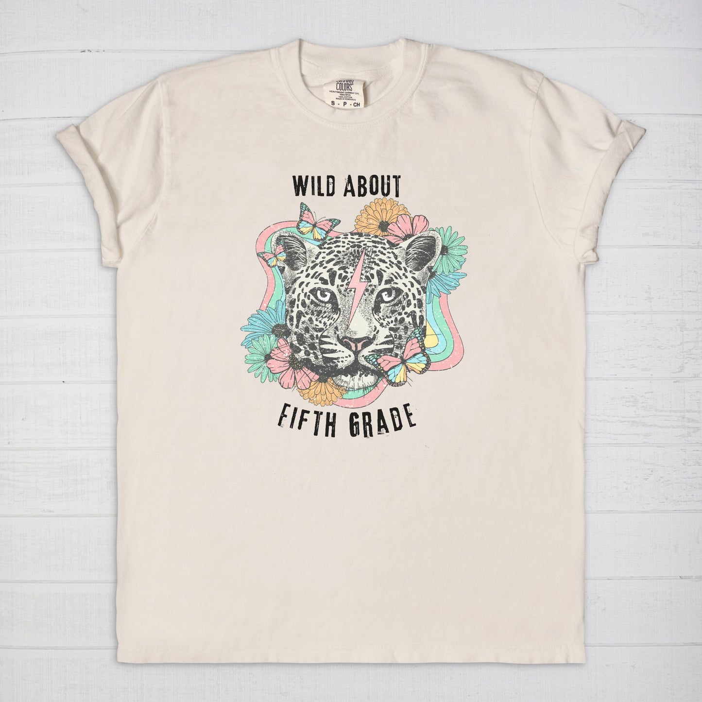 Wild About Fifth Grade Tee