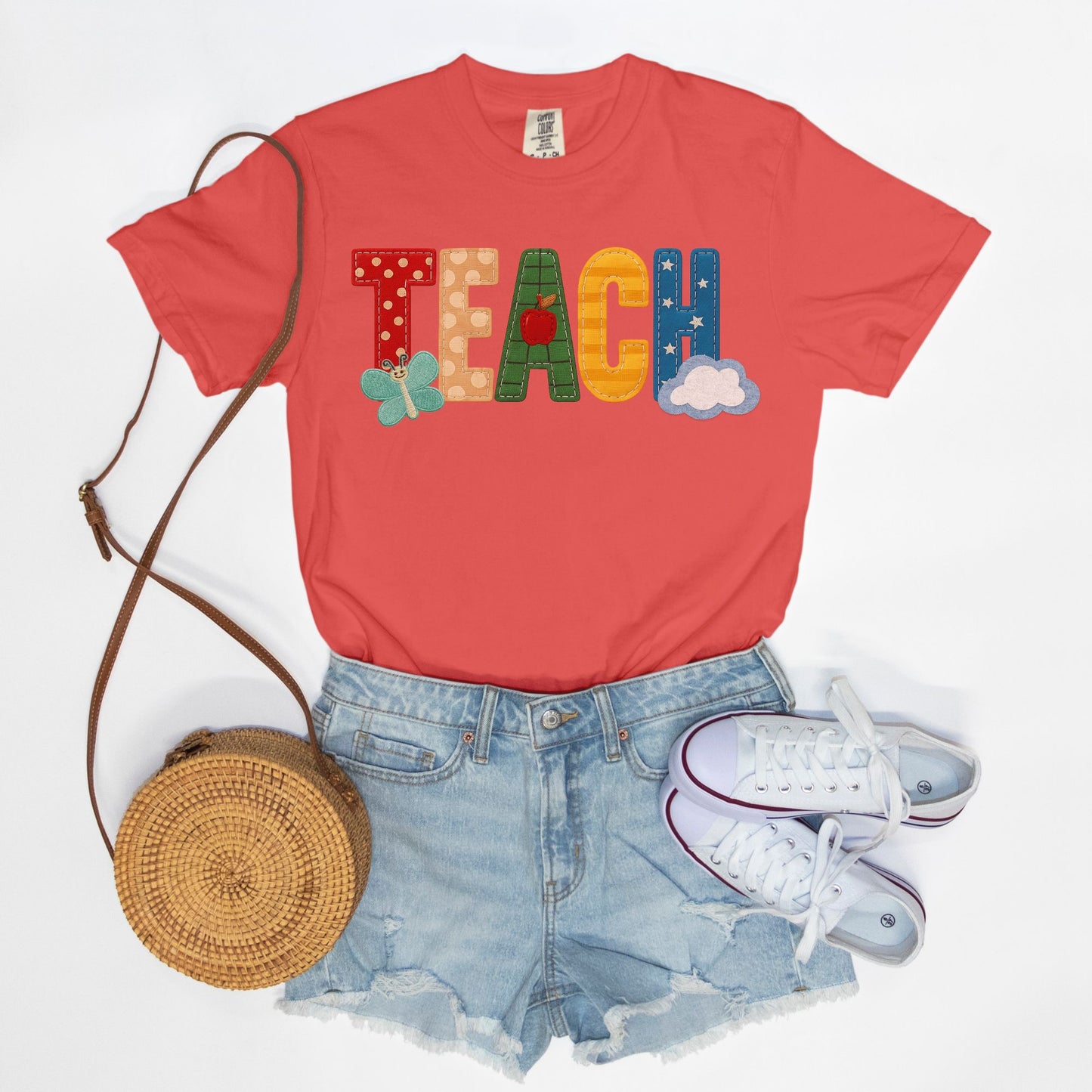 90s Patch Teach Tee