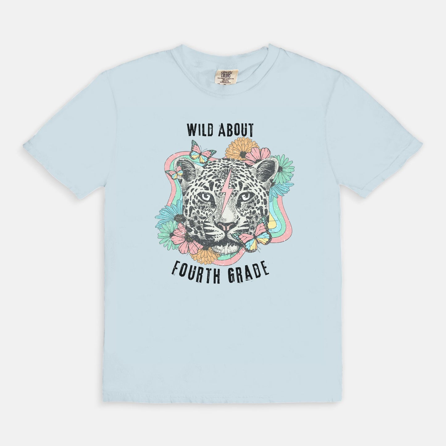 Wild About Fourth Grade Tee