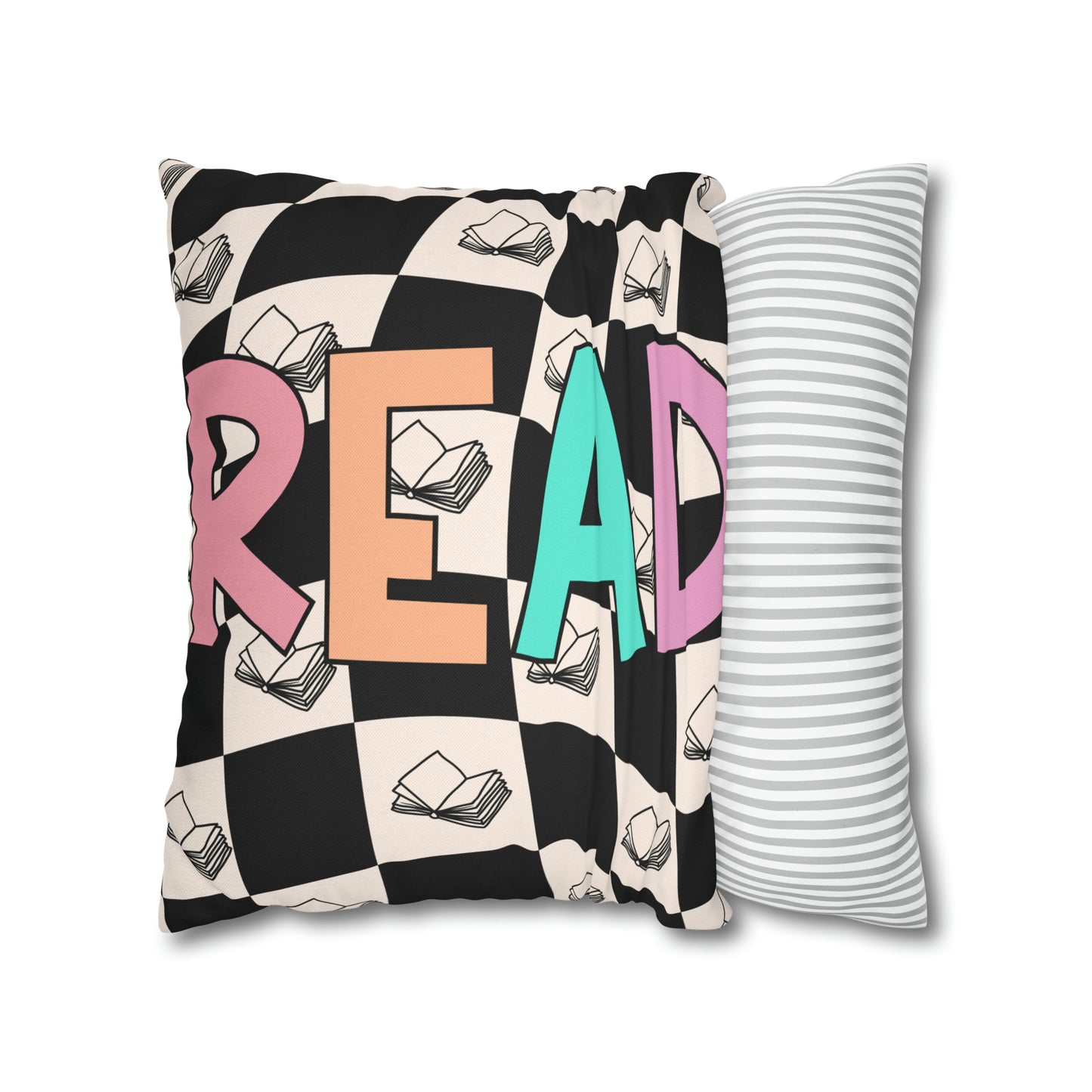 READ Pastel Pillow COVER 18x18