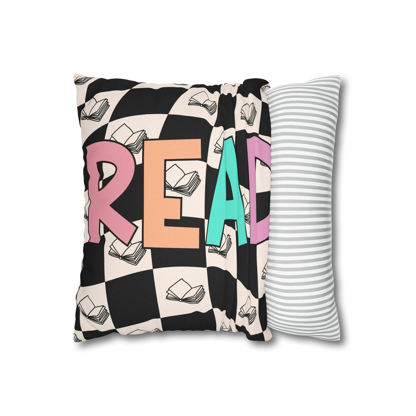 READ Pastel Pillow COVER 18x18