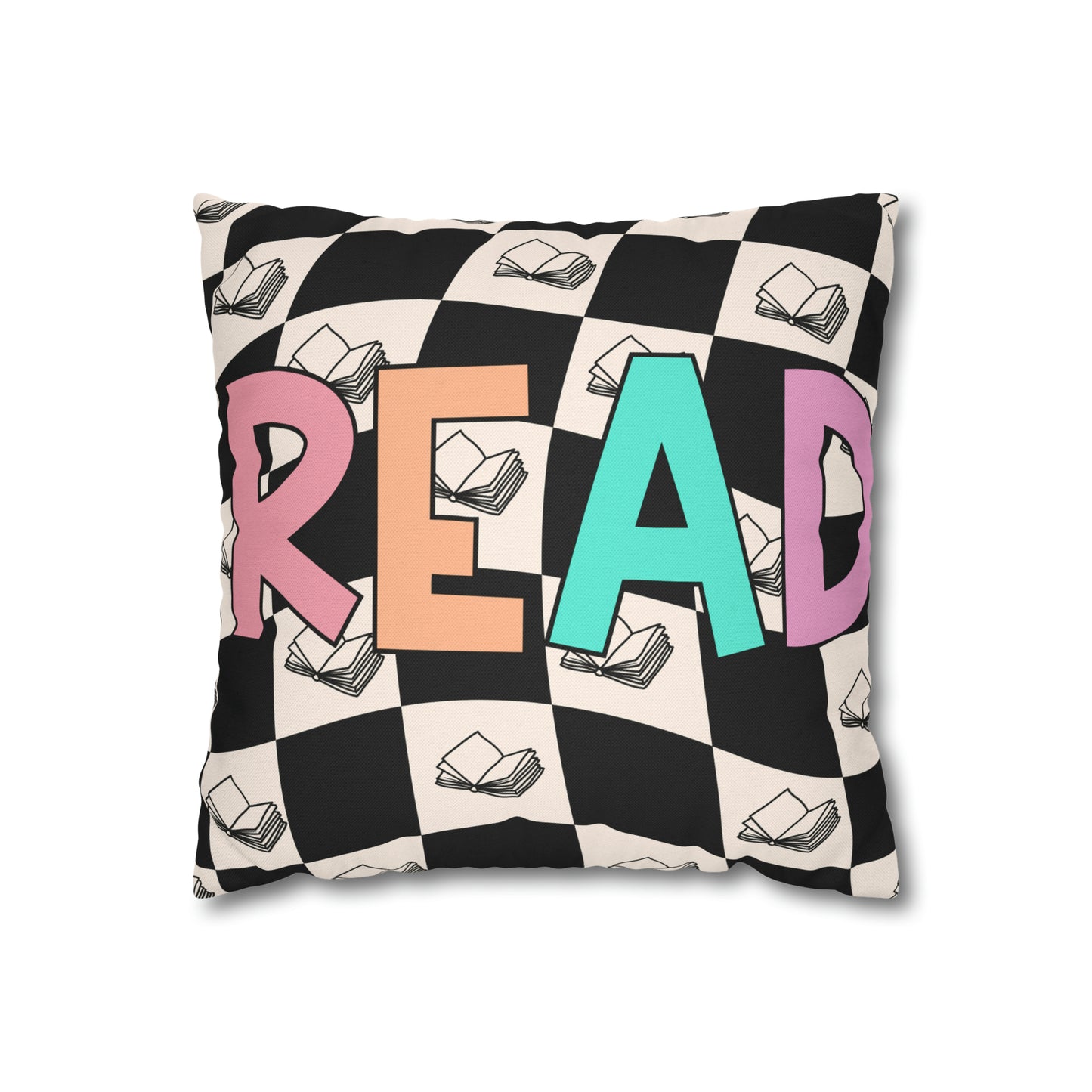 READ Pastel Pillow COVER 18x18