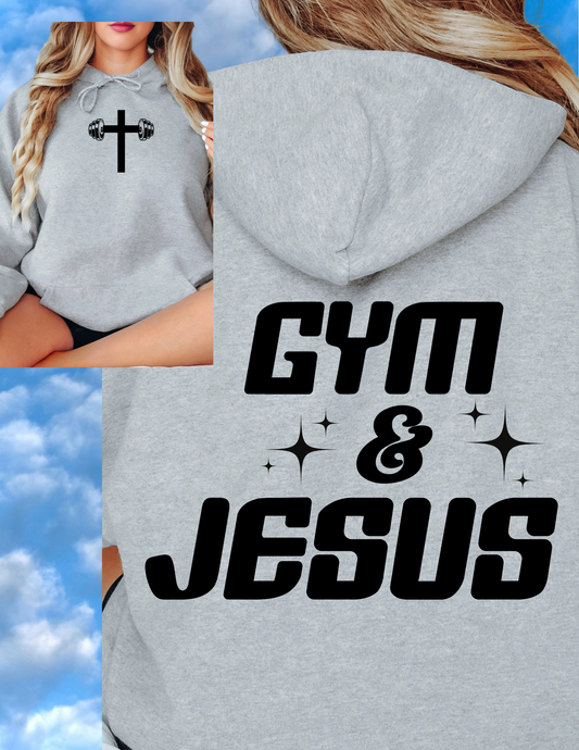 Gym & Jesus Hoodie