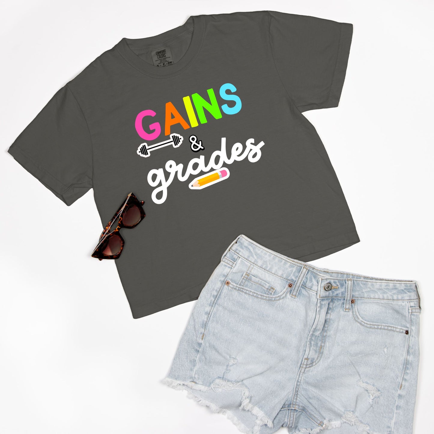 Gain & Grades Boxy Tee