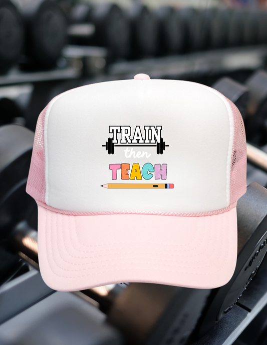 Train Then Teach - Foam Trucker Hat Otto