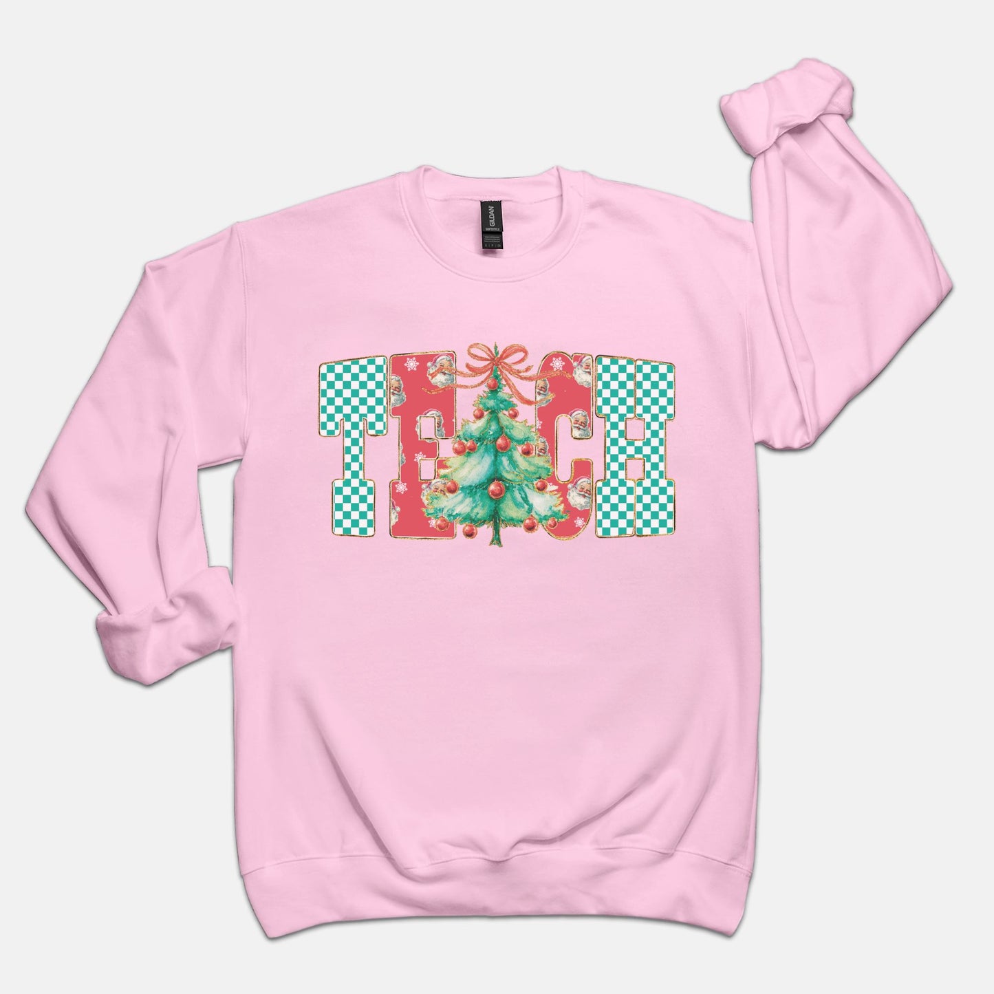 Teach Festive Crewneck Sweatshirt