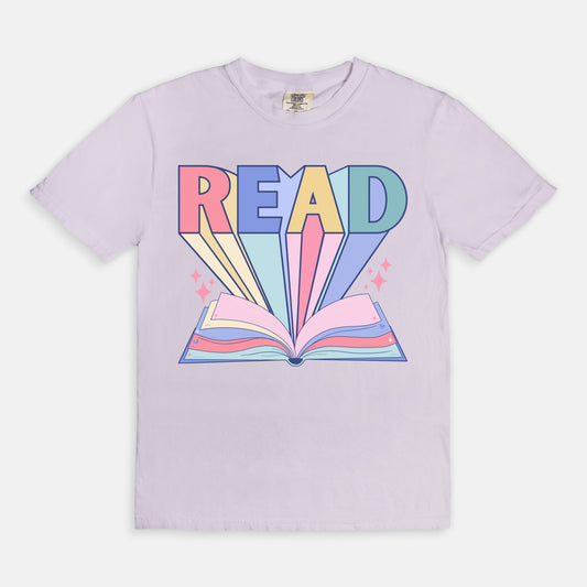 Read Retro Book Tee