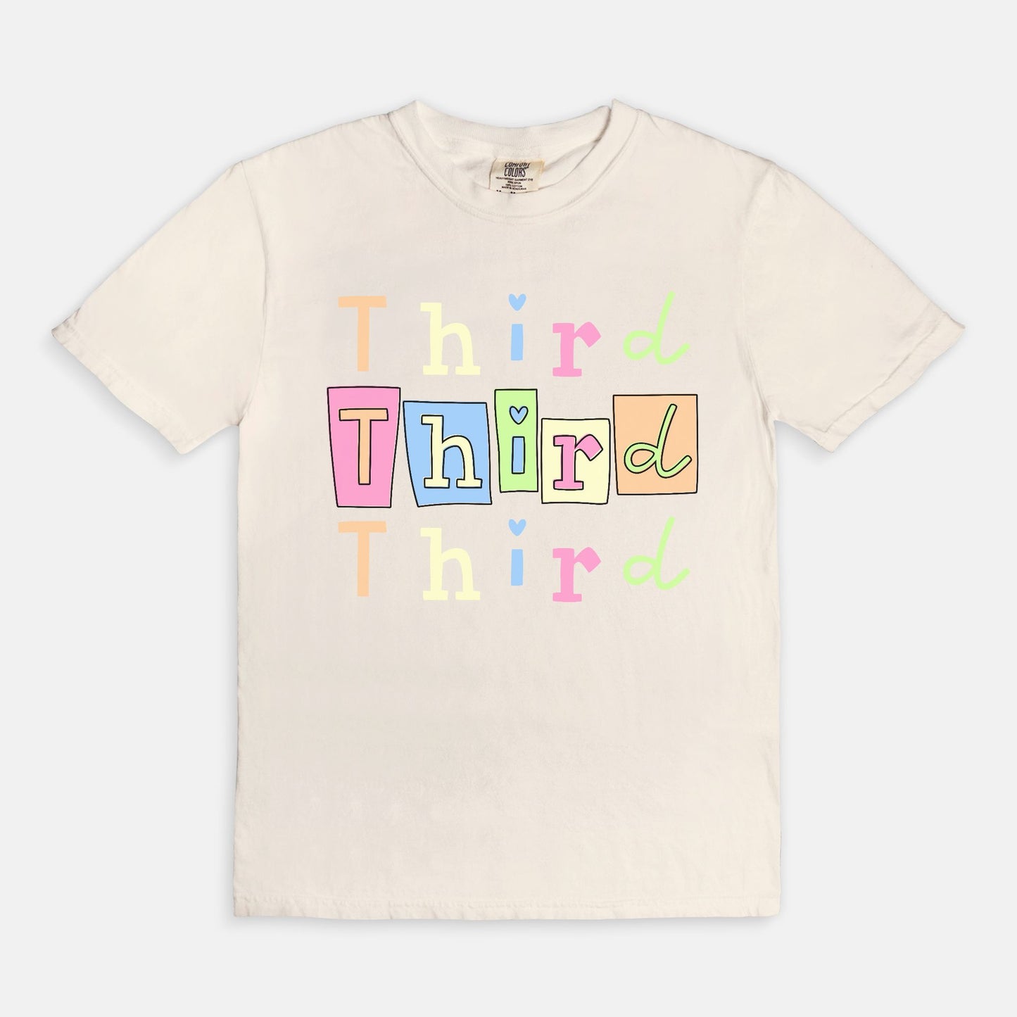 Third Grade Scrap Tee