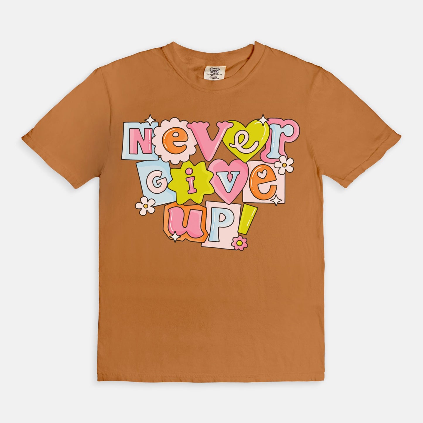 Never Give Up Ransom Tee