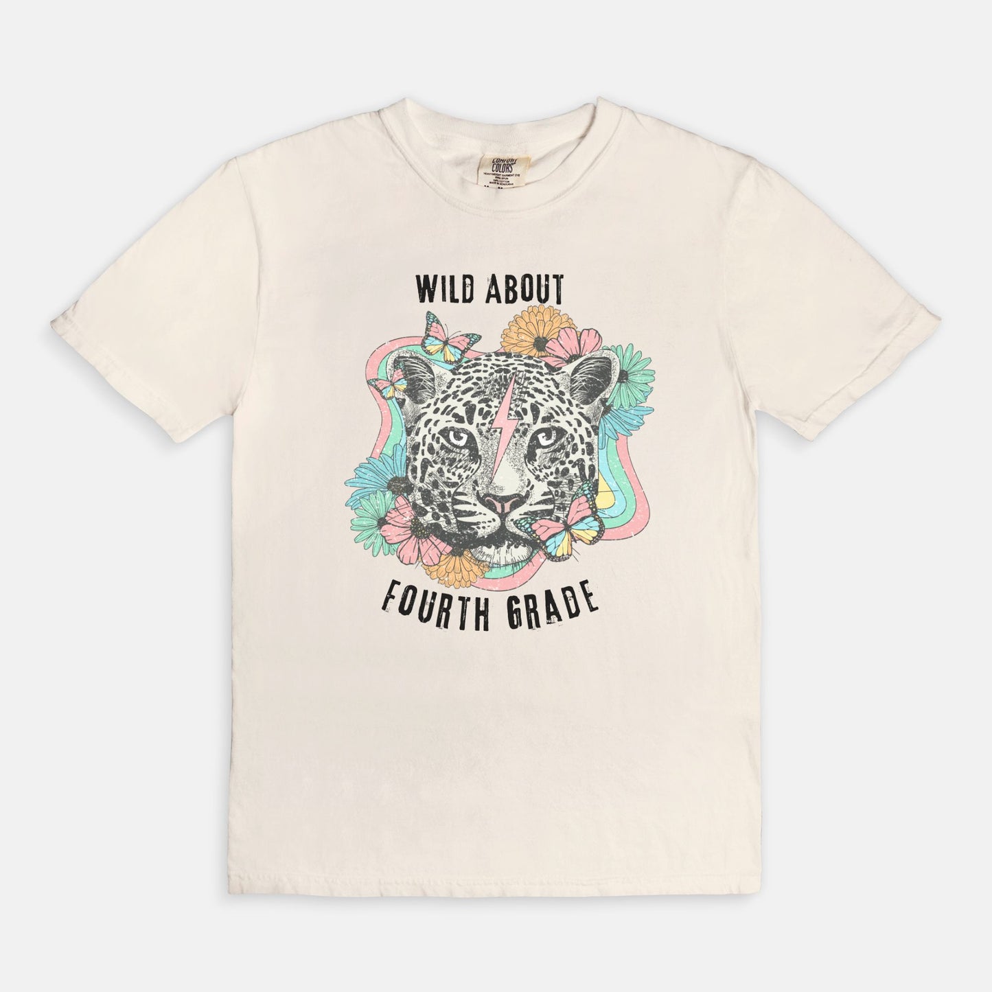 Wild About Fourth Grade Tee