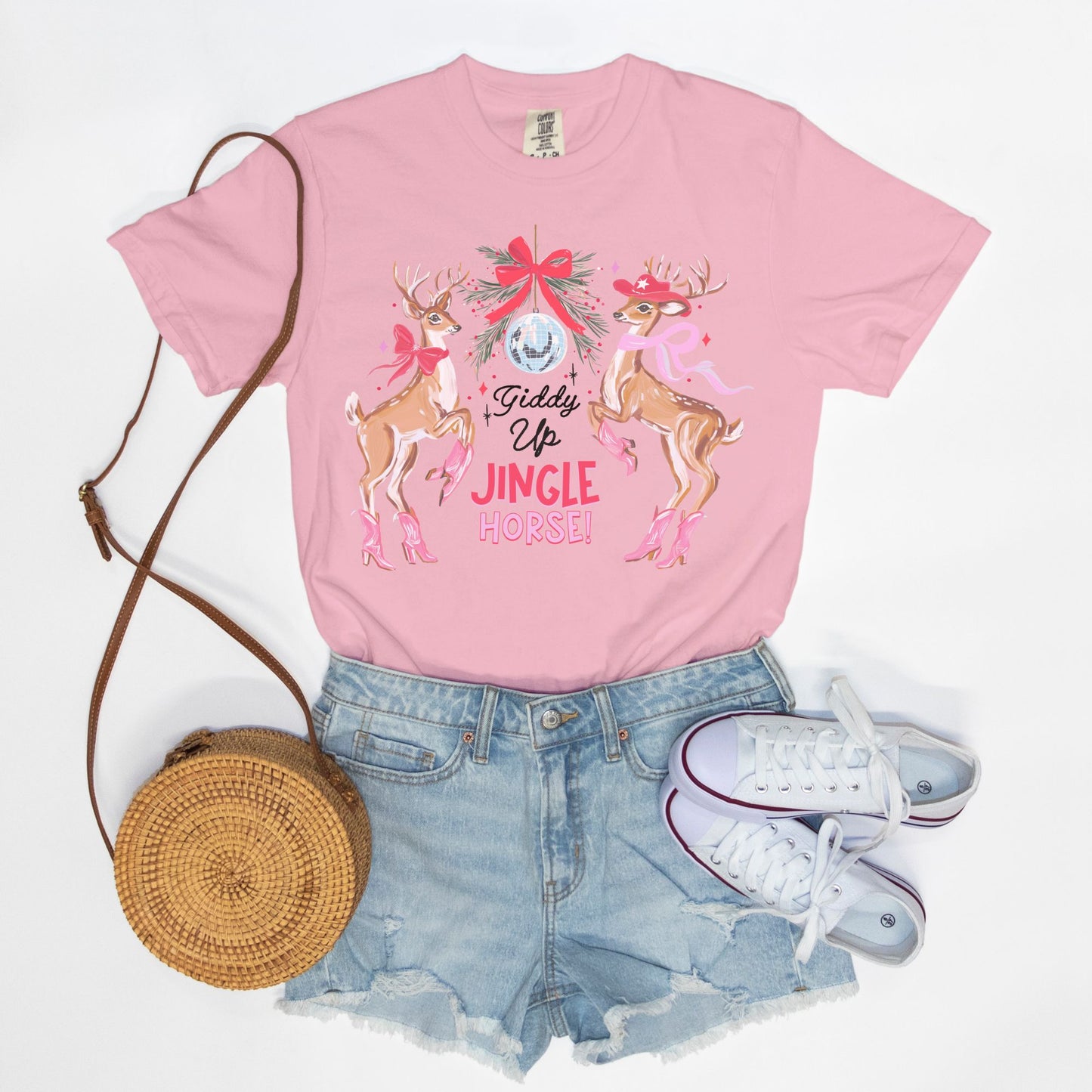 Giddy Up Jingle Horse Tee