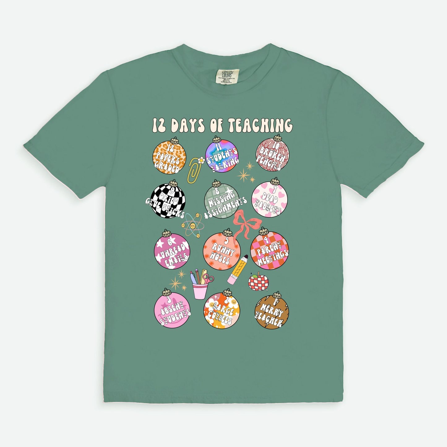 12 Days of Teaching Christmas Tee