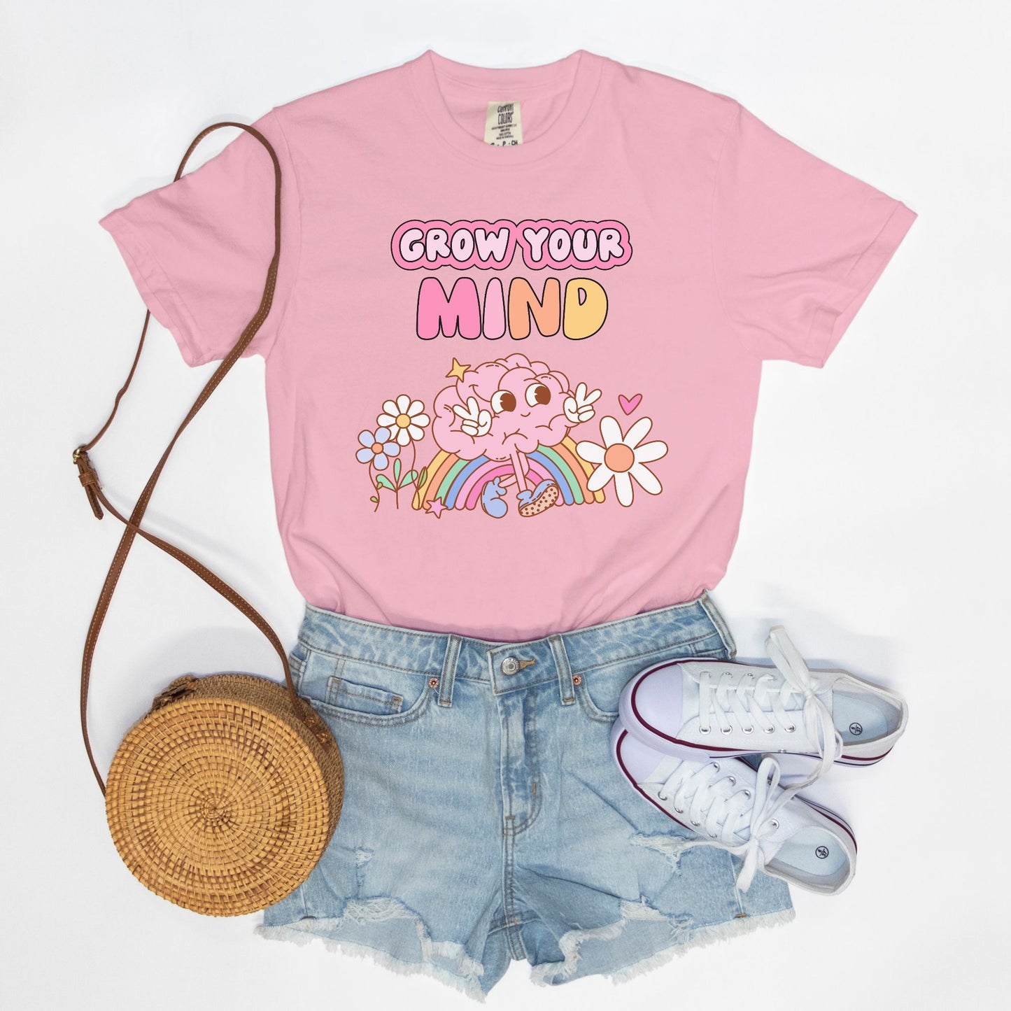 Collab X Bloom With Bridgette - Grow Your. Mind Tee
