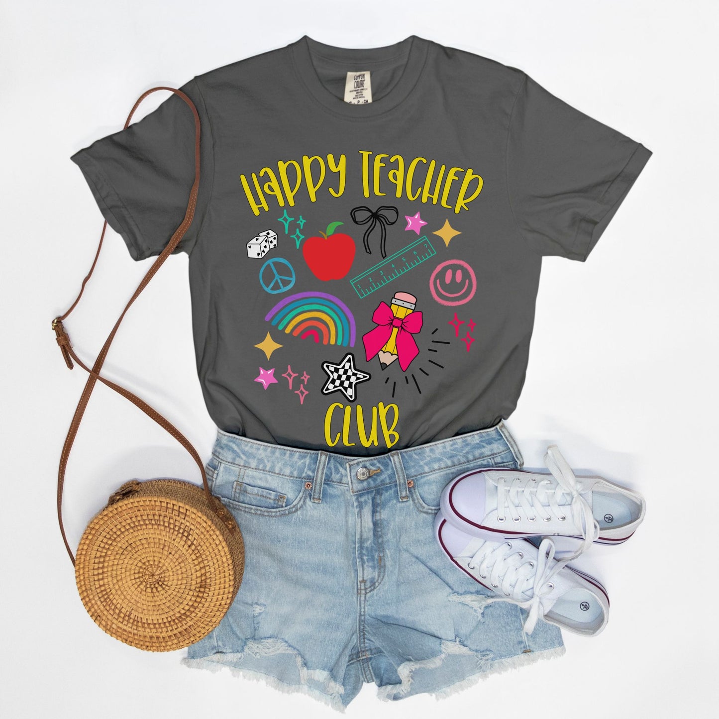 Happy Teacher Club Tee