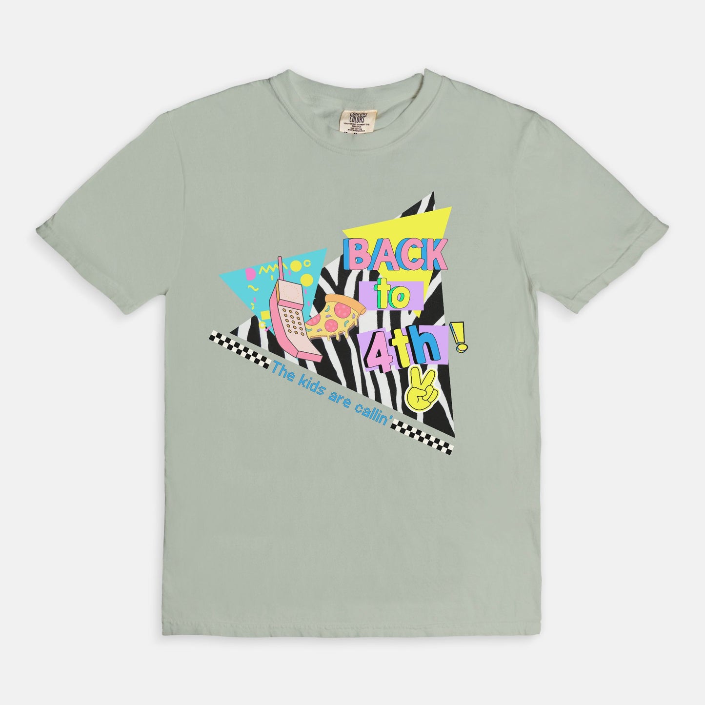 Retro Geometric 4th Tee