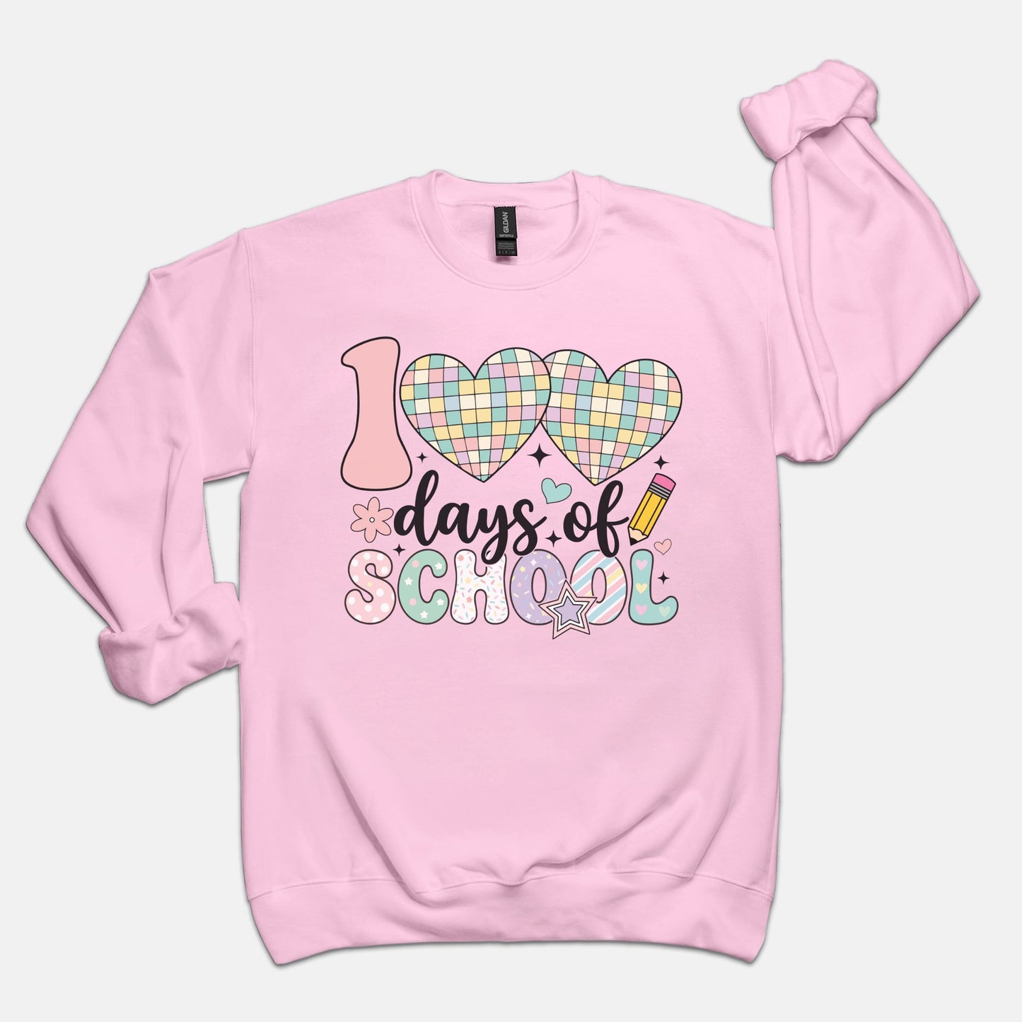 Sweet 100 Days of School Sweatshirt