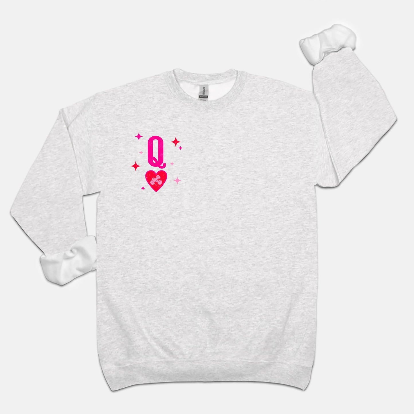 Queen of the Gym Crewneck Sweatshirt