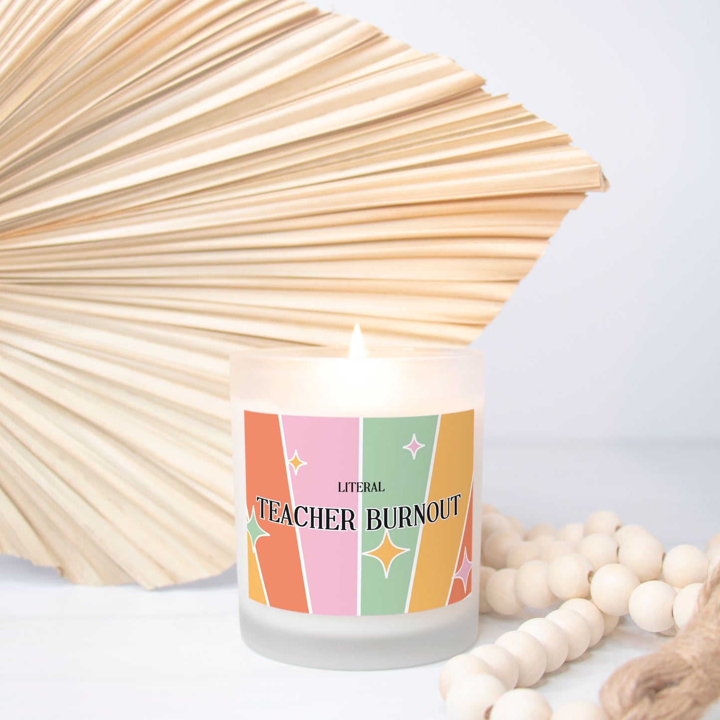 Teacher Burnout Candle