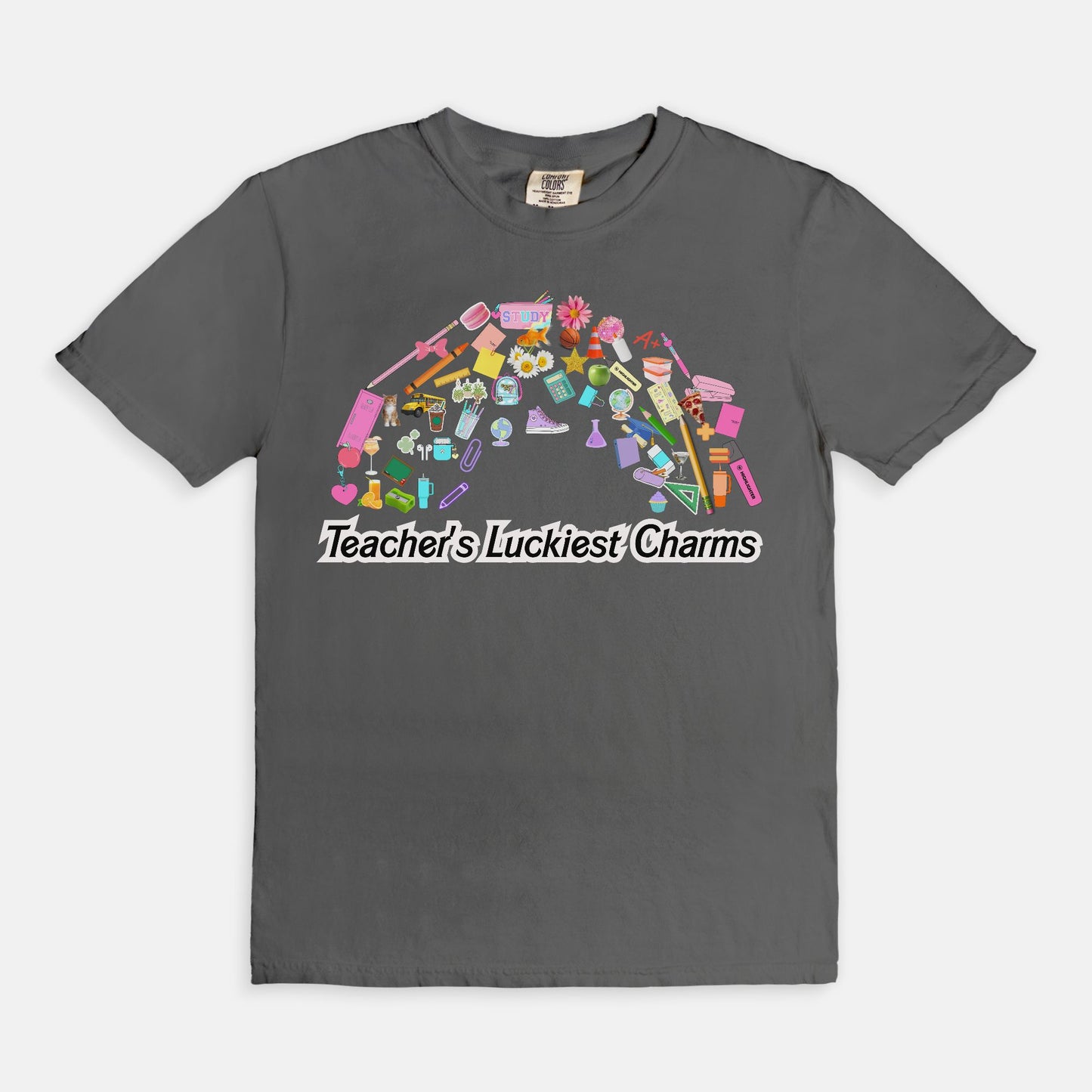 Teacher's Luckiest Charms Tee