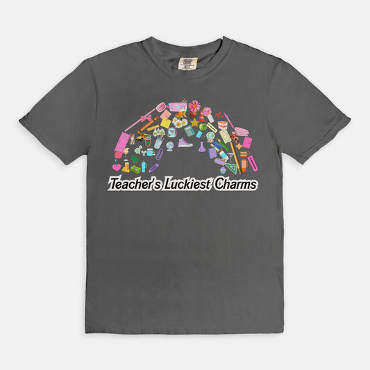 Teacher's Luckiest Charms Tee