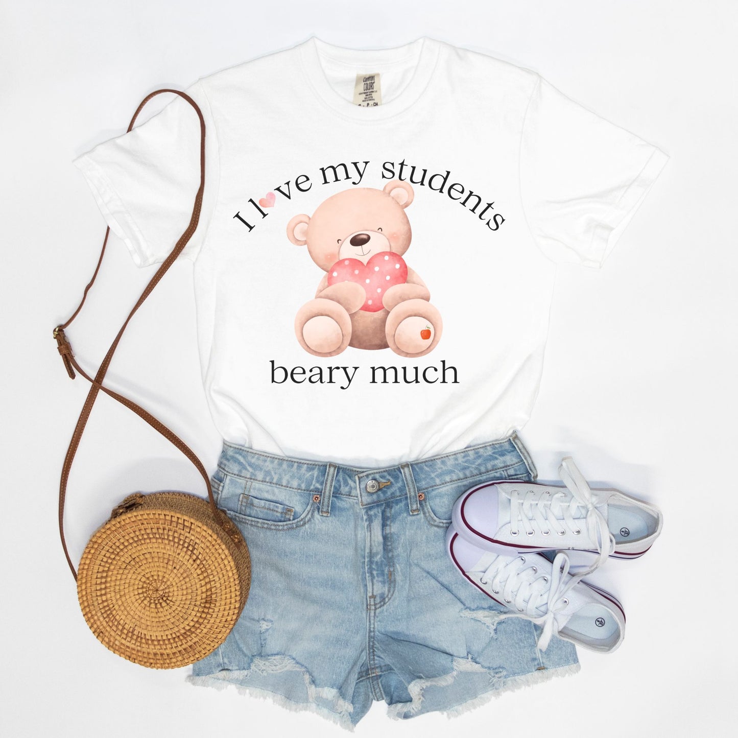 I Love My Students Beary Much Tee