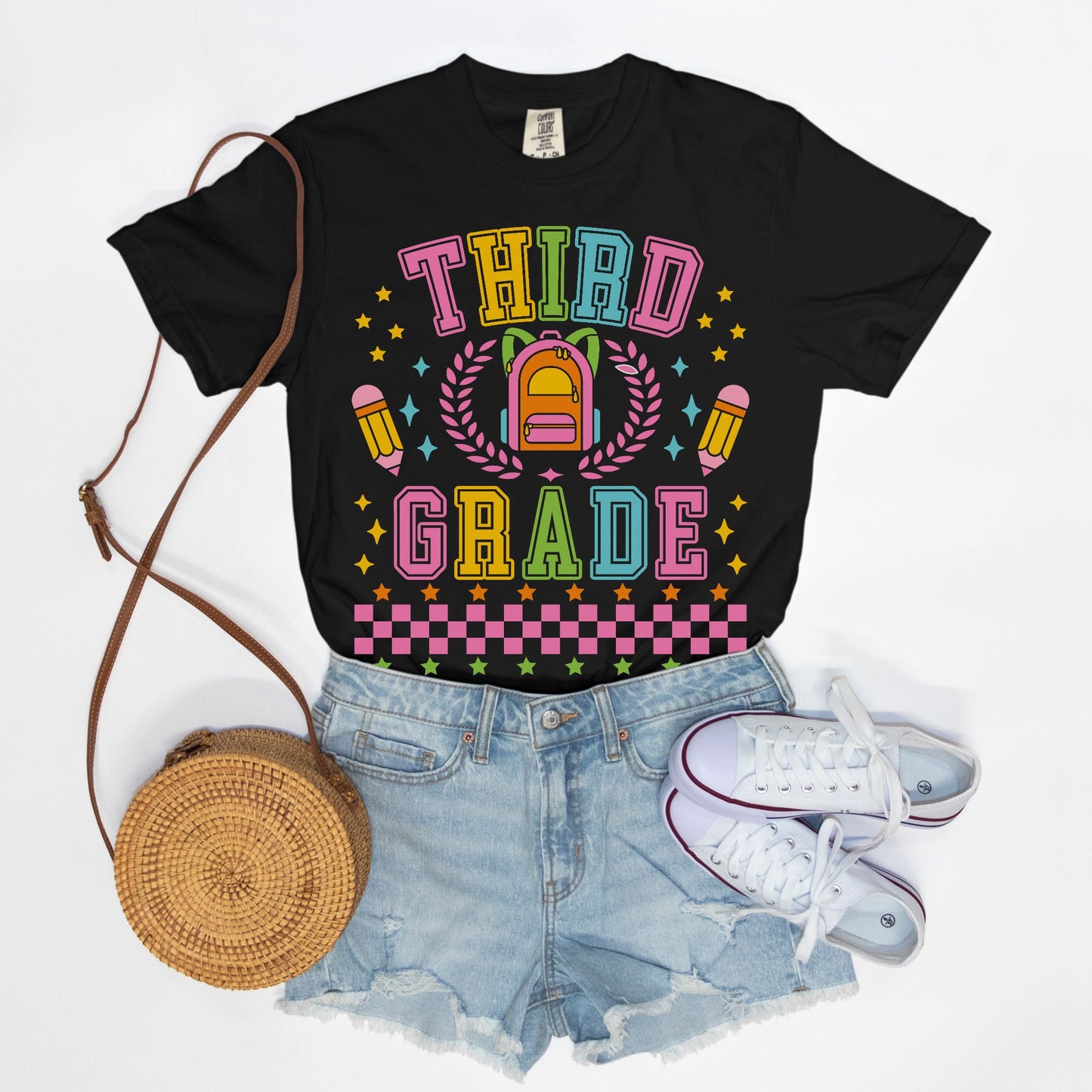 Third Grade Preppy Tee