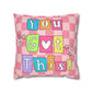 You Got This! Pillow COVER 18x18