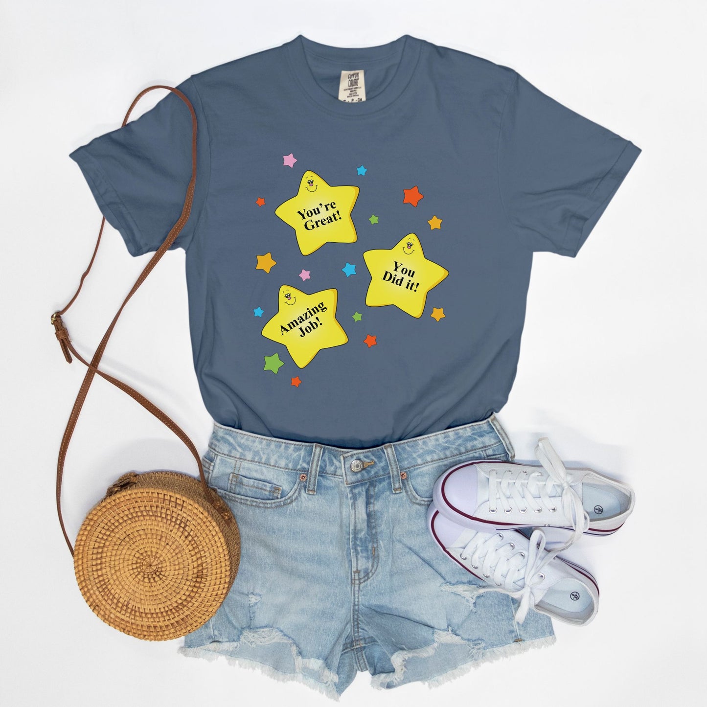 90's Star tee