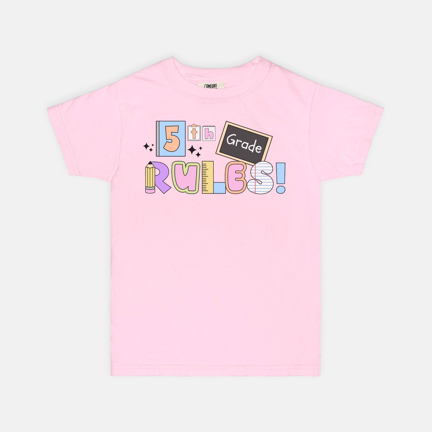 YOUTH 5th Grade Rules Ransom Tee