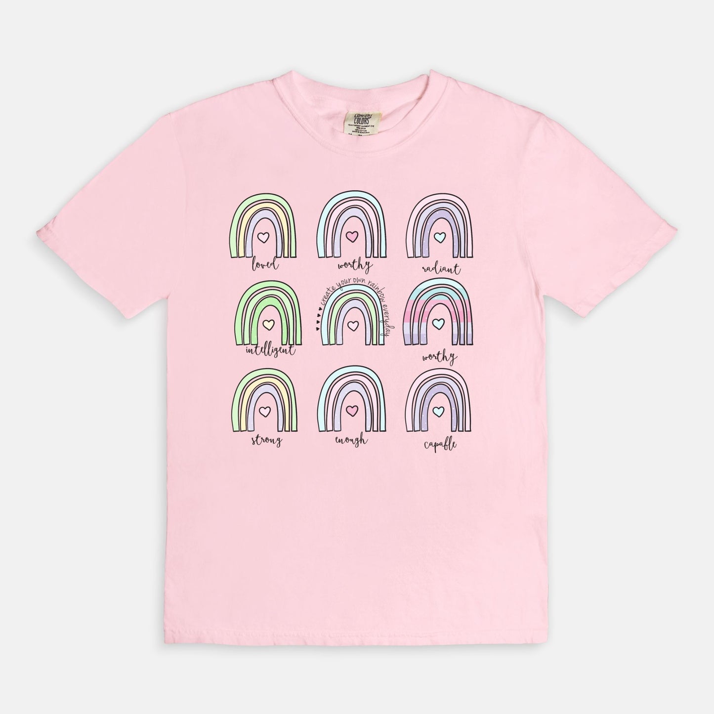 Rainbow Affirmation Tee