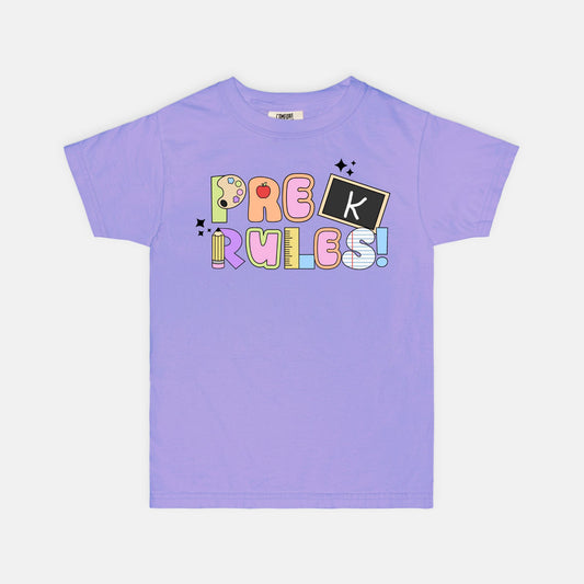 YOUTH Pre-K Rules Ransom Tee