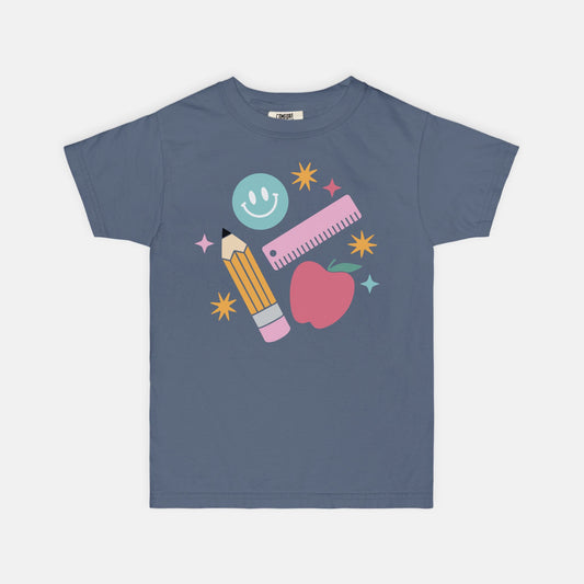 Cute School Supplies YOUTH Tee